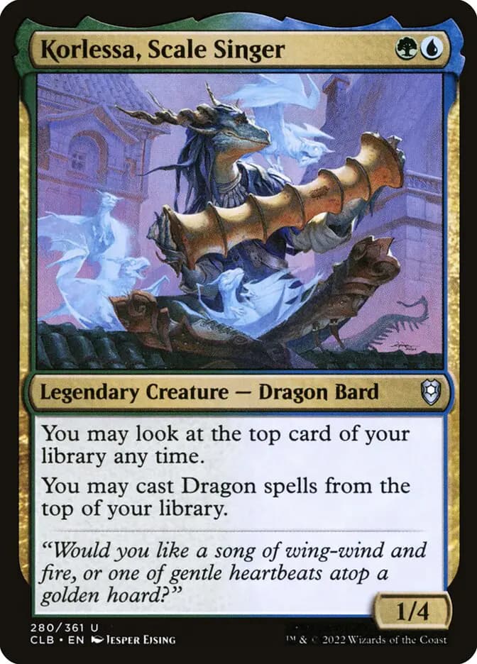 Card image of Korlessa, Scale Singer
