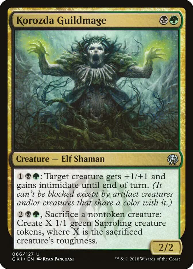 Card image of Korozda Guildmage