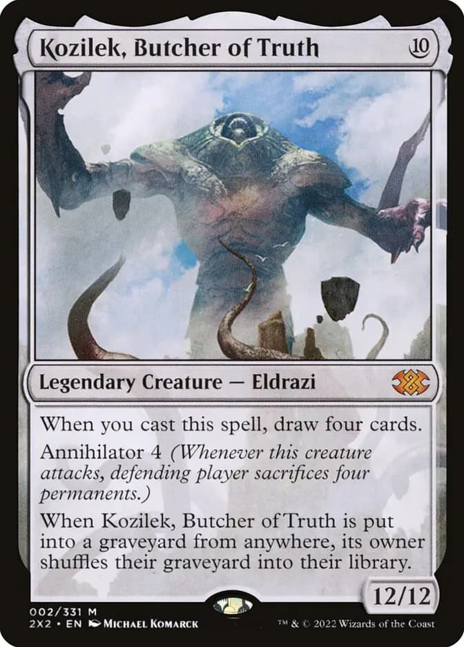Card image of Kozilek, Butcher of Truth