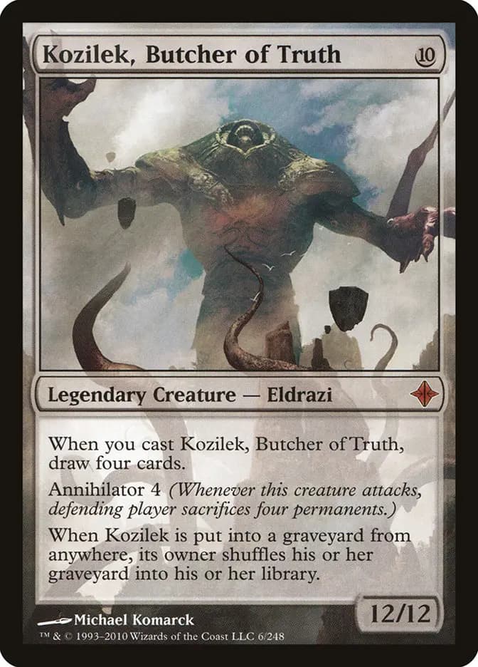 Card image of Kozilek, Butcher of Truth