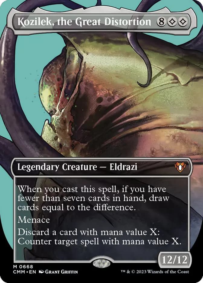 Card image of Kozilek, the Great Distortion