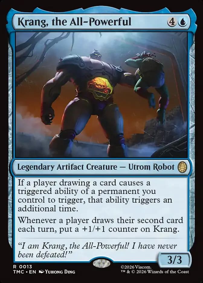 Card image of Krang, the All-Powerful