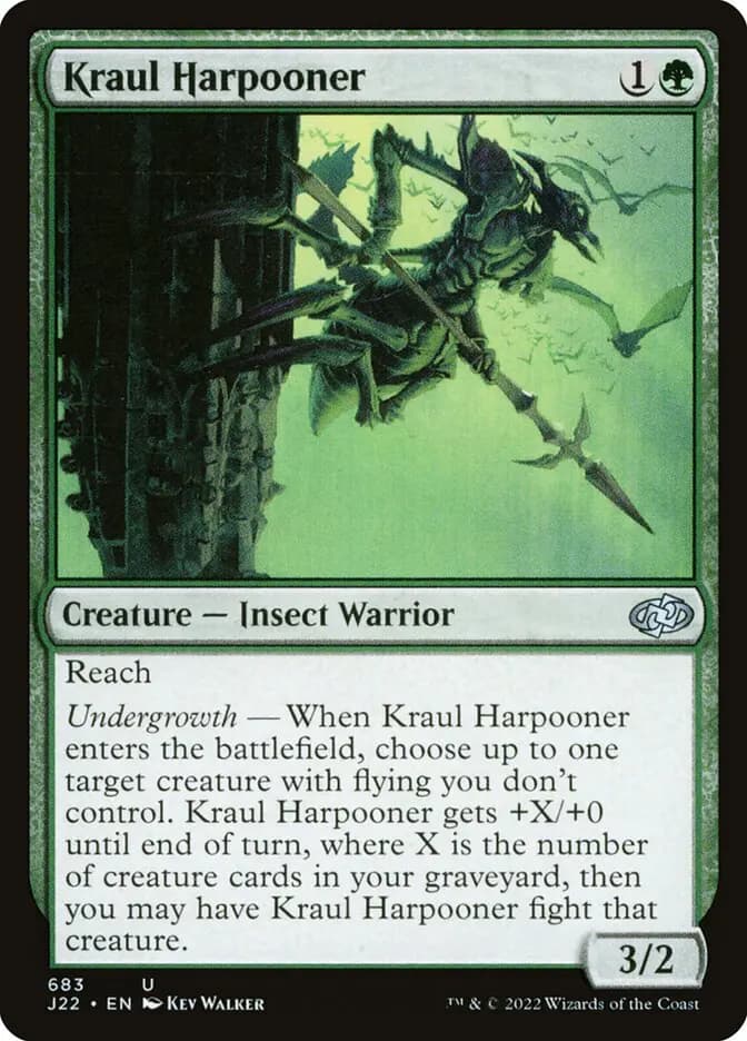 Card image of Kraul Harpooner