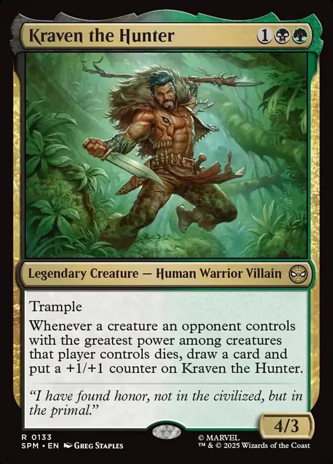Card image of Kraven the Hunter