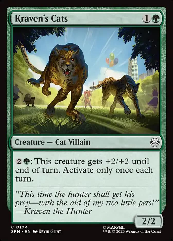 Card image of Kraven's Cats