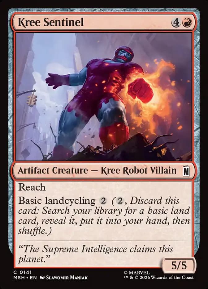 Card image of Kree Sentinel