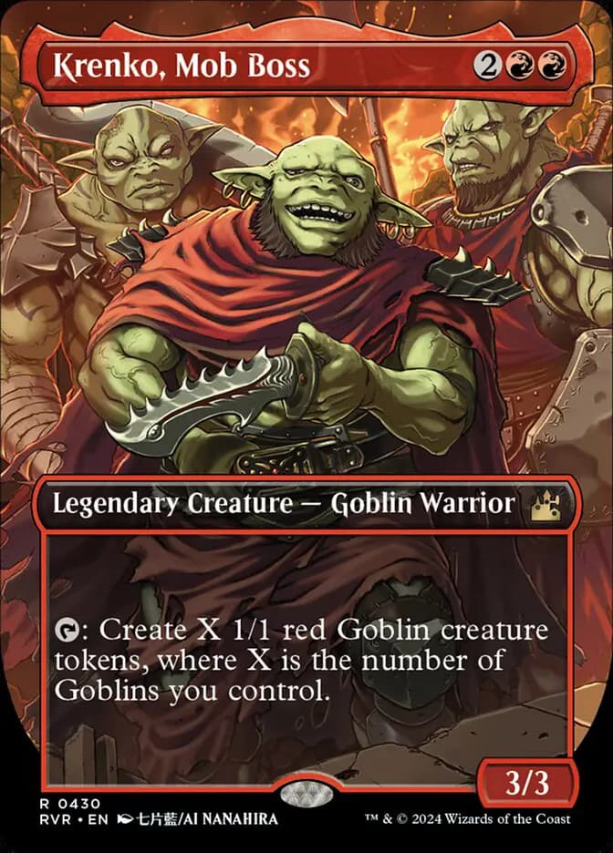 Card image of Krenko, Mob Boss
