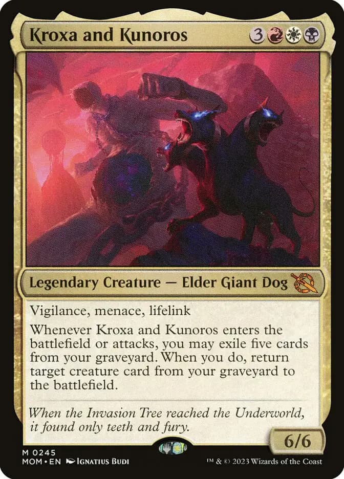 Card image of Kroxa and Kunoros