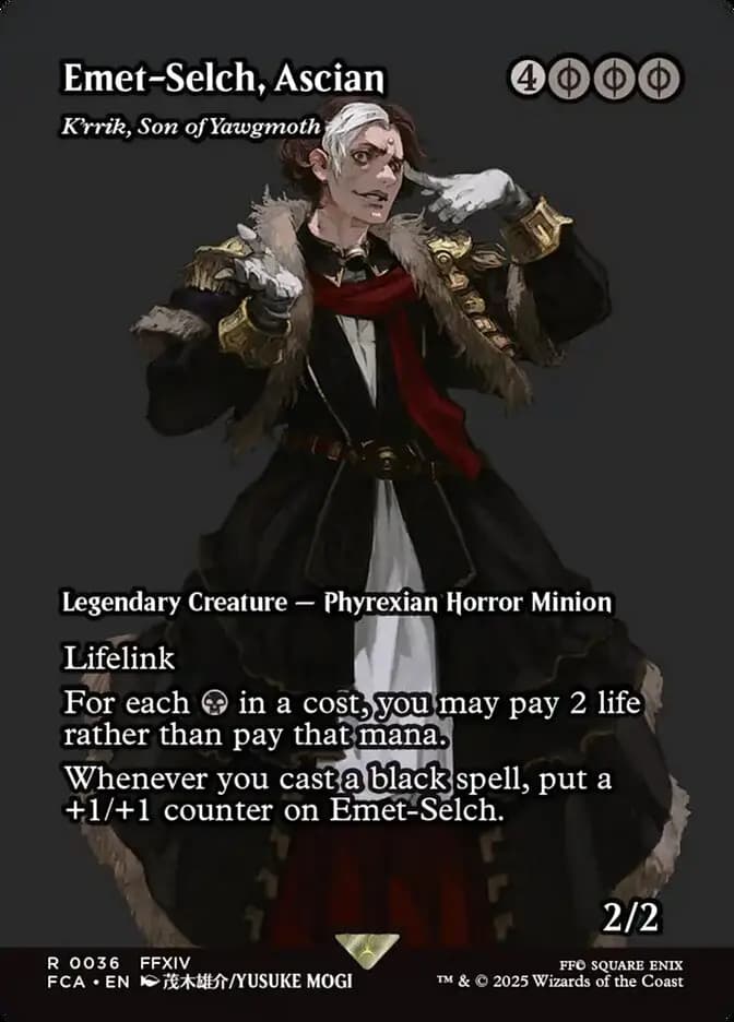 Card image of K'rrik, Son of Yawgmoth