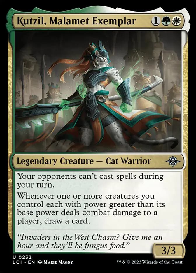 Card image of Kutzil, Malamet Exemplar