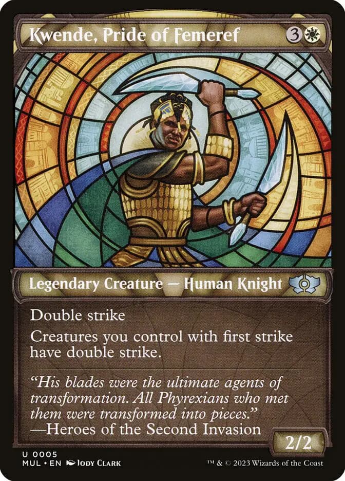 Card image of Kwende, Pride of Femeref