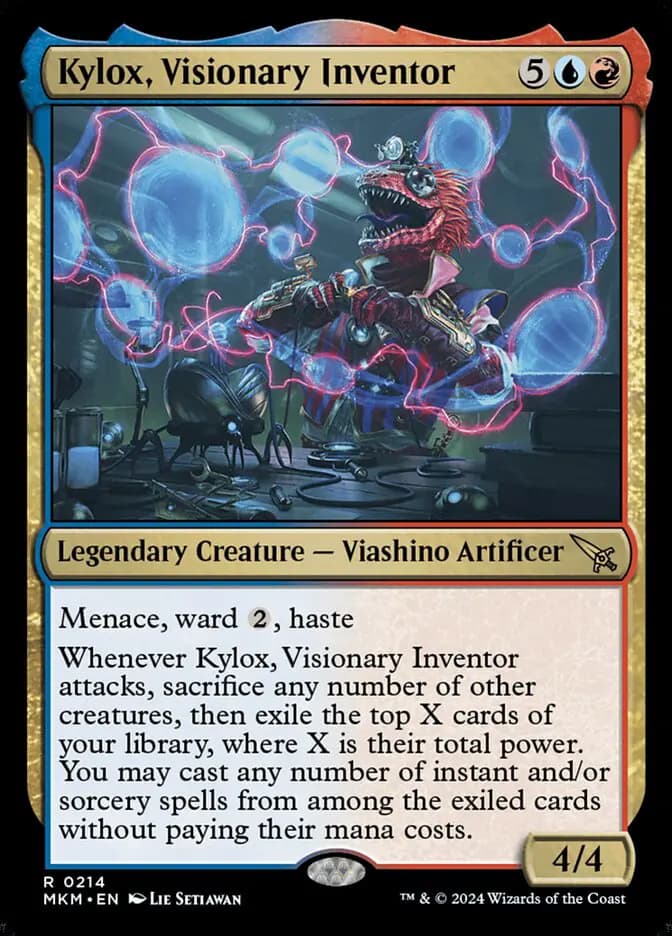 Card image of Kylox, Visionary Inventor