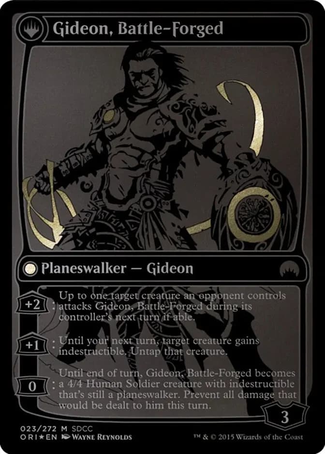 Card image of Kytheon, Hero of Akros / Gideon, Battle-Forged