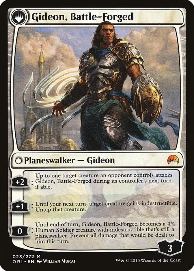 Card image of Kytheon, Hero of Akros / Gideon, Battle-Forged