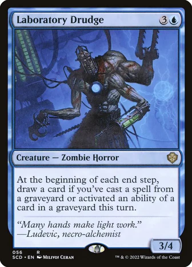 Card image of Laboratory Drudge