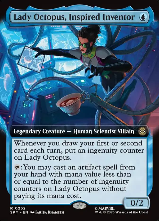 Card image of Lady Octopus, Inspired Inventor