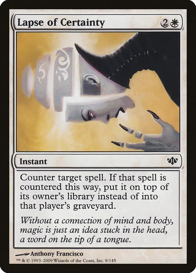 Card image of Lapse of Certainty