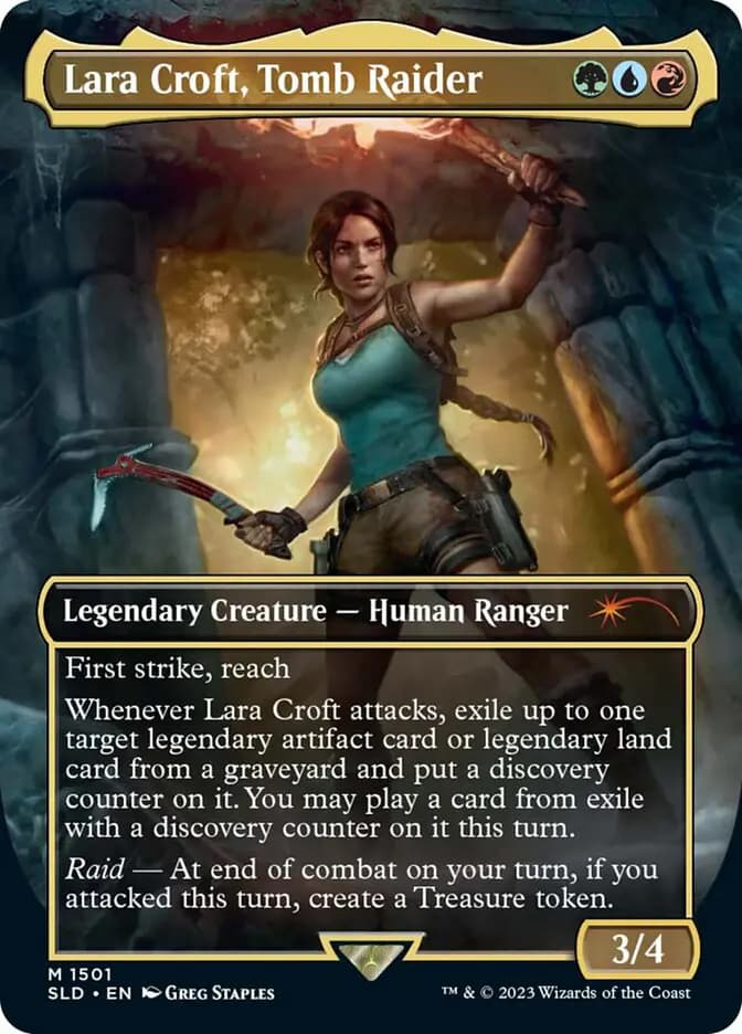 Card image of Lara Croft, Tomb Raider