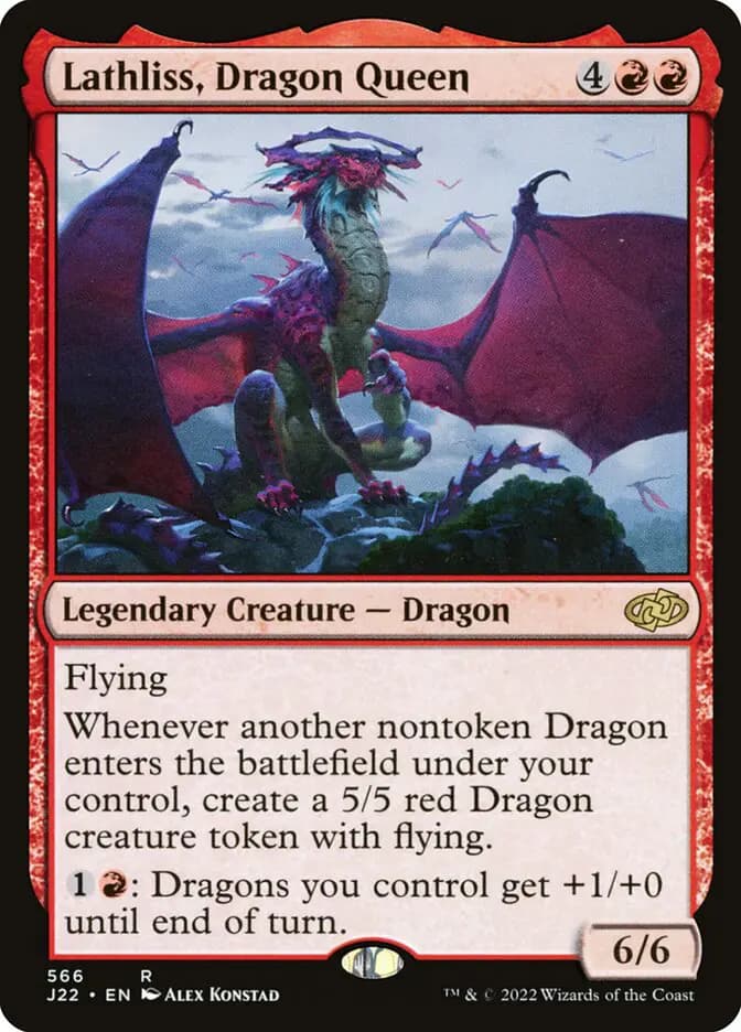 Card image of Lathliss, Dragon Queen