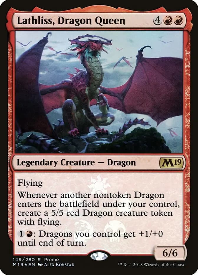 Card image of Lathliss, Dragon Queen