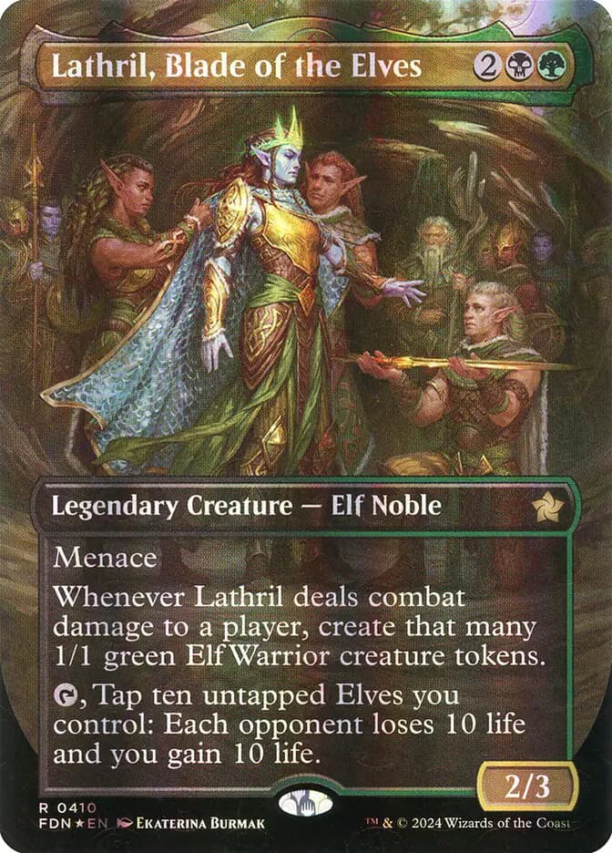 Card image of Lathril, Blade of the Elves