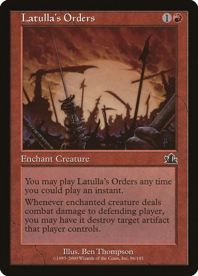 Card image of Latulla's Orders