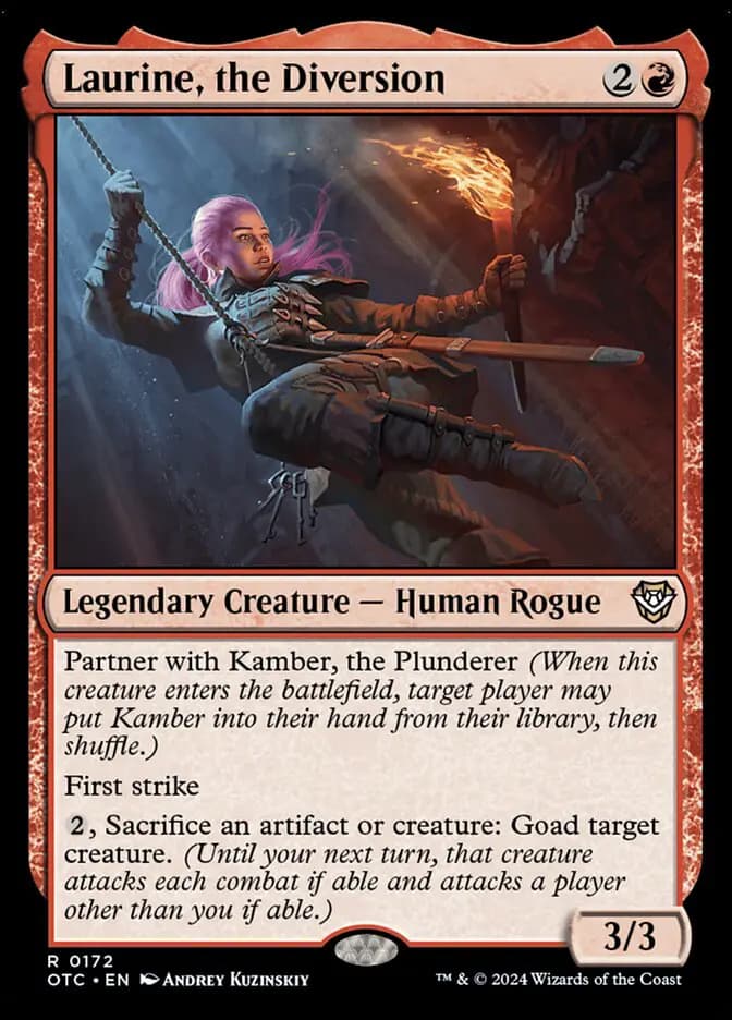 Card image of Laurine, the Diversion