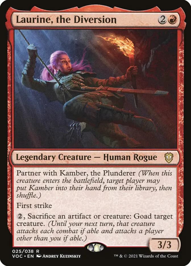 Card image of Laurine, the Diversion