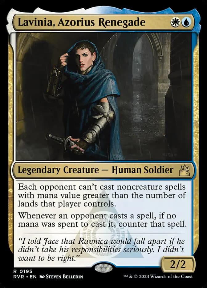 Card image of Lavinia, Azorius Renegade