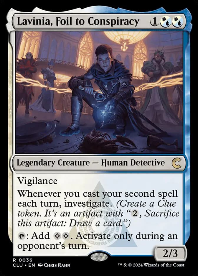 Card image of Lavinia, Foil to Conspiracy
