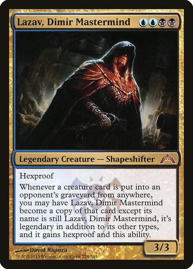 Card image of Lazav, Dimir Mastermind