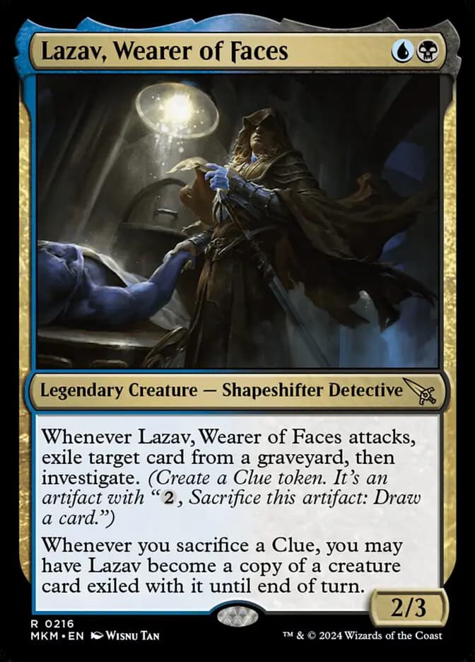 Card image of Lazav, Wearer of Faces