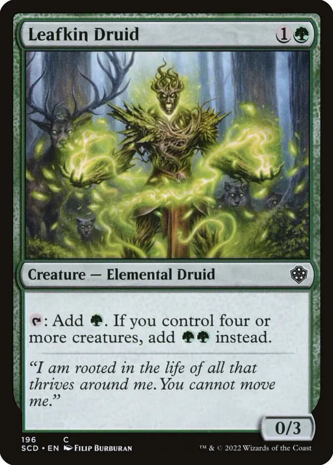 Card image of Leafkin Druid