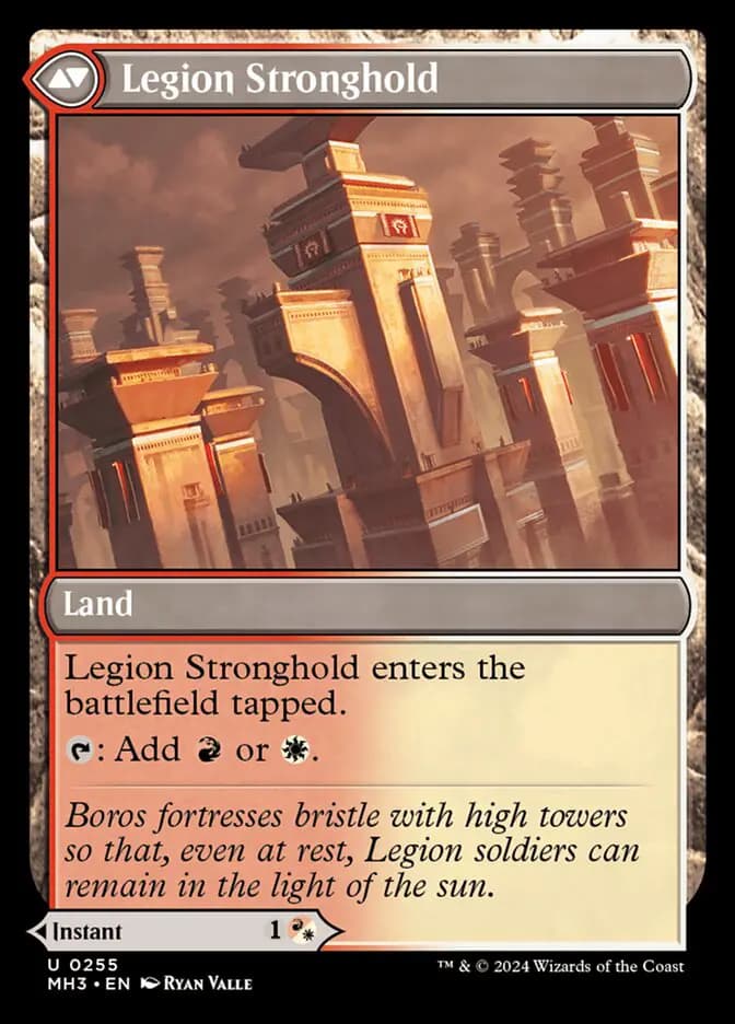 Card image of Legion Leadership / Legion Stronghold