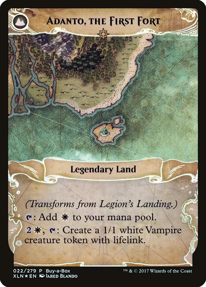 Card image of Legion's Landing / Adanto, the First Fort