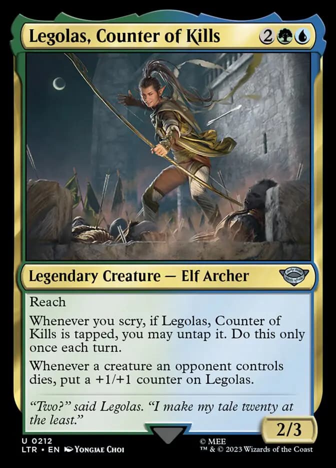 Card image of Legolas, Counter of Kills