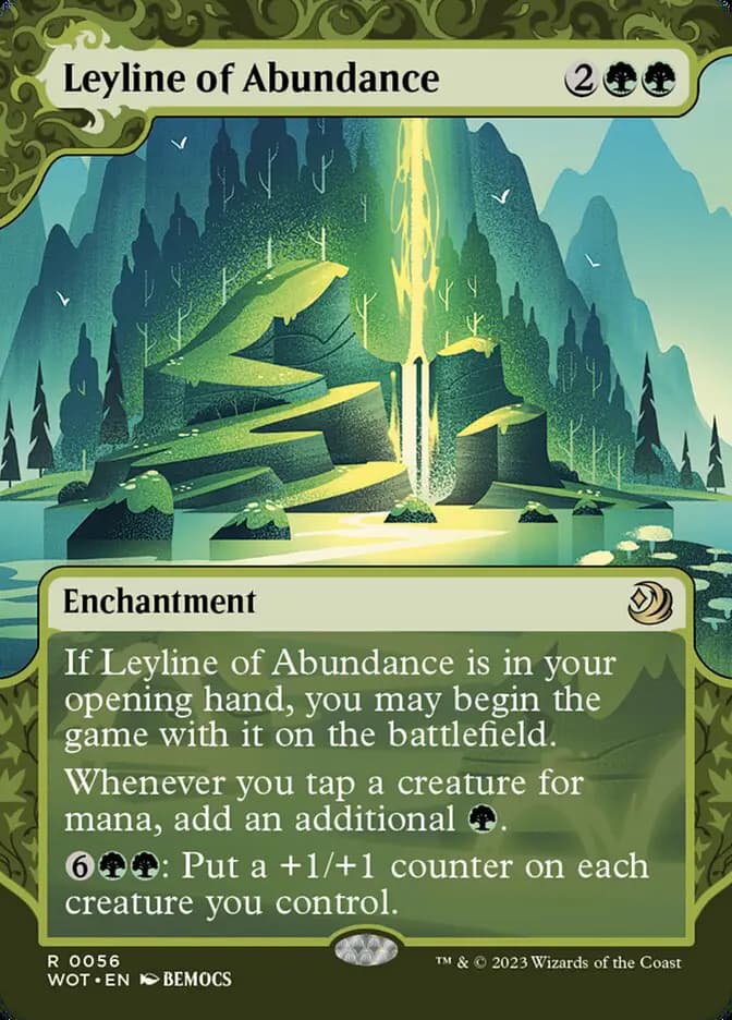 Card image of Leyline of Abundance