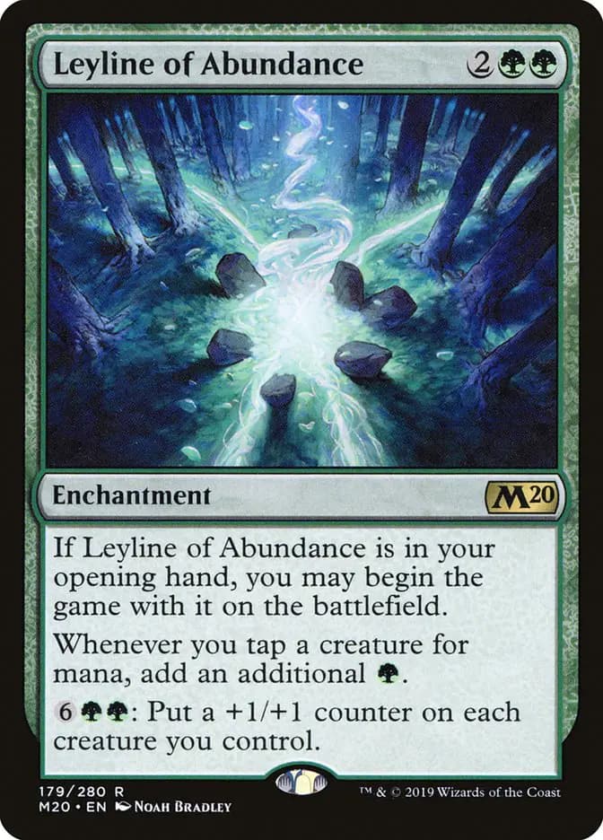 Card image of Leyline of Abundance