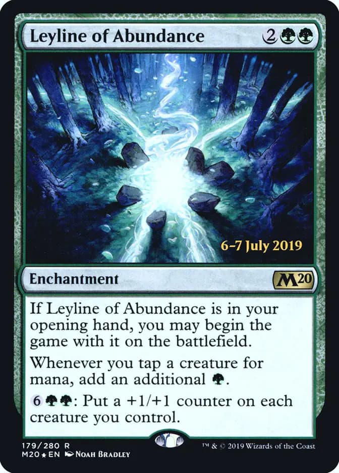 Card image of Leyline of Abundance