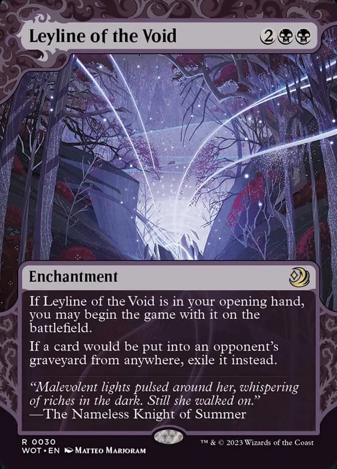 Card image of Leyline of the Void