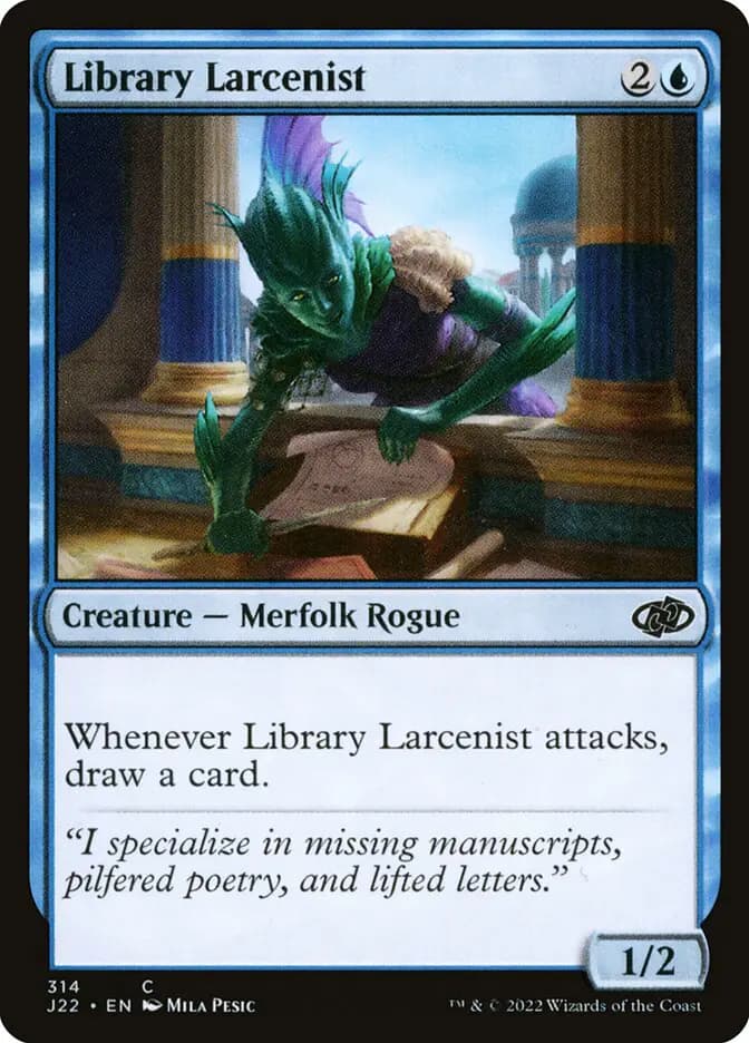 Card image of Library Larcenist