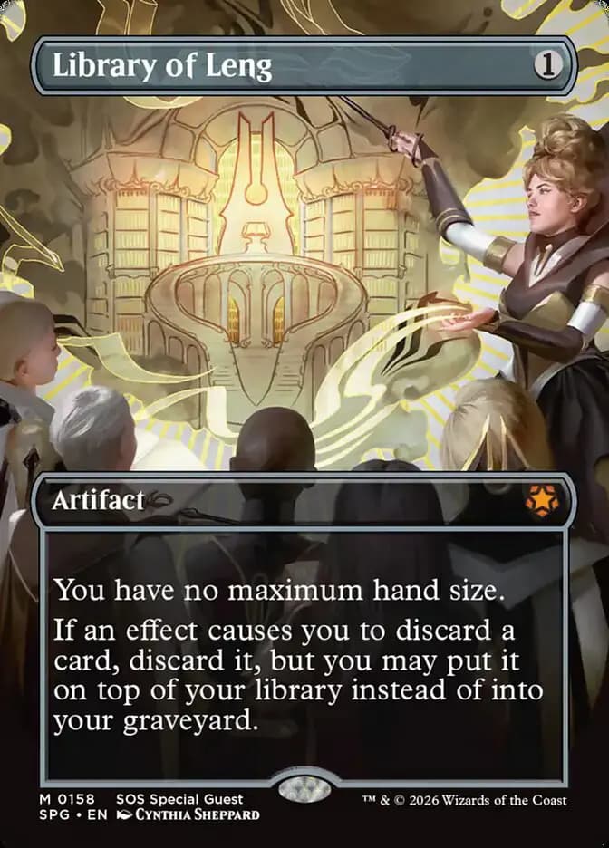 Card image of Library of Leng