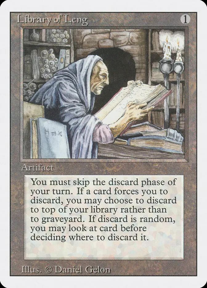 Card image of Library of Leng