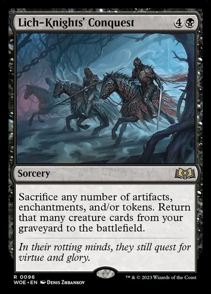 Card image of Lich-Knights' Conquest