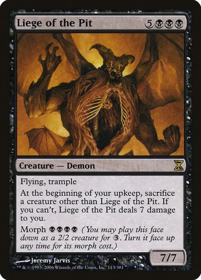 Card image of Liege of the Pit