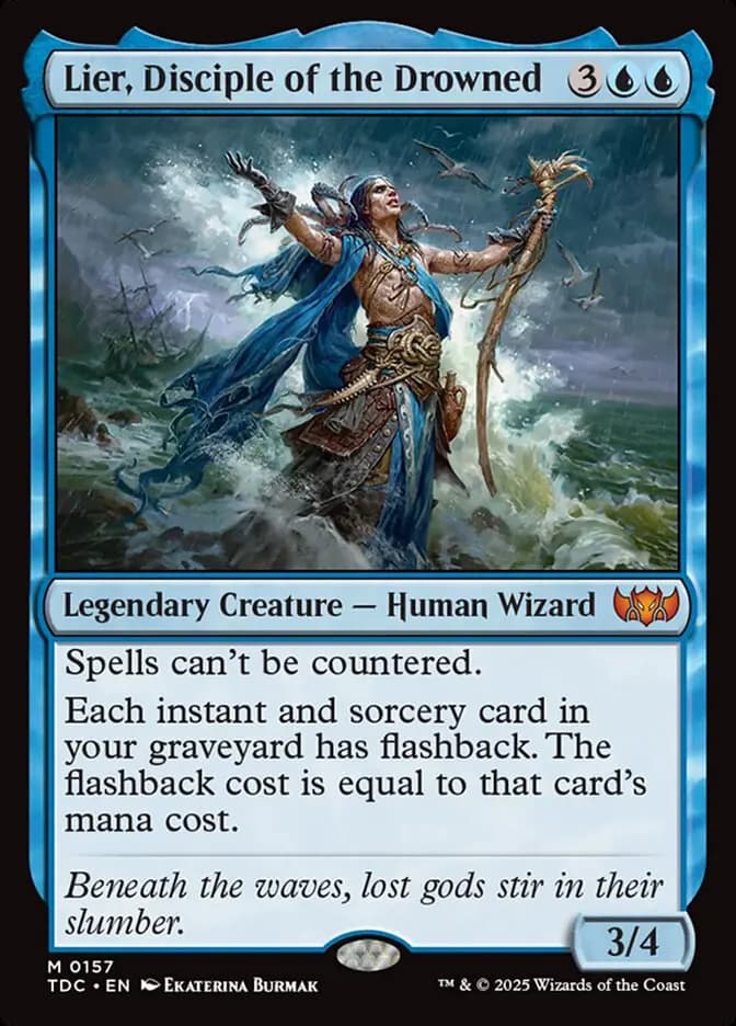 Card image of Lier, Disciple of the Drowned