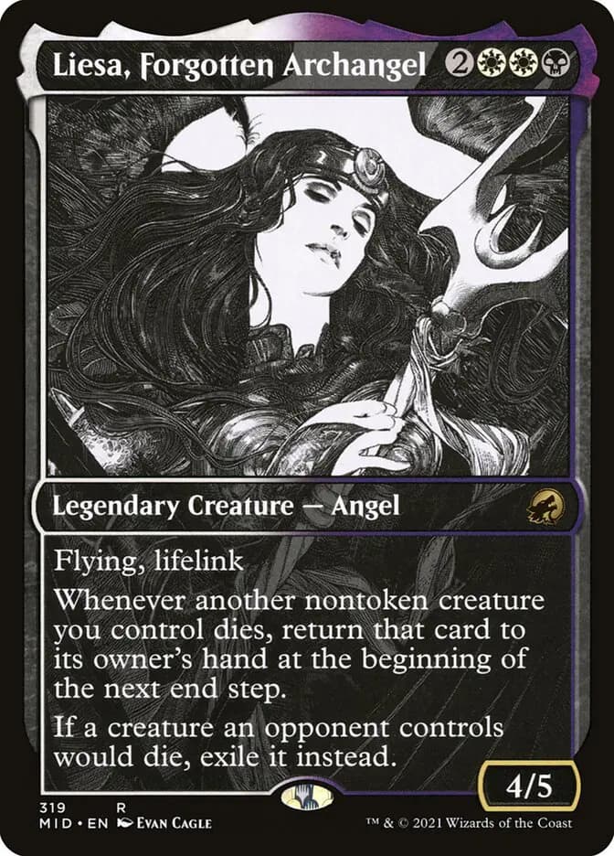 Card image of Liesa, Forgotten Archangel
