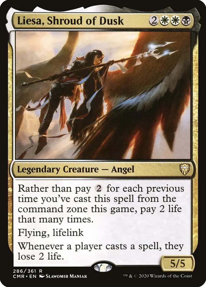 Card image of Liesa, Shroud of Dusk
