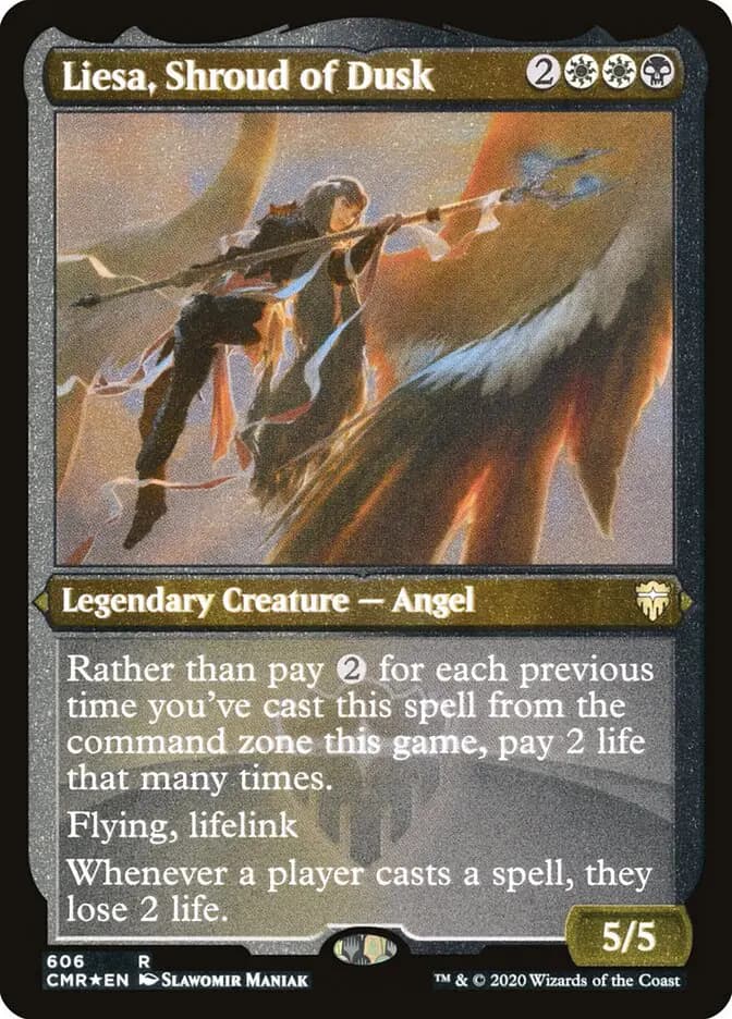 Card image of Liesa, Shroud of Dusk