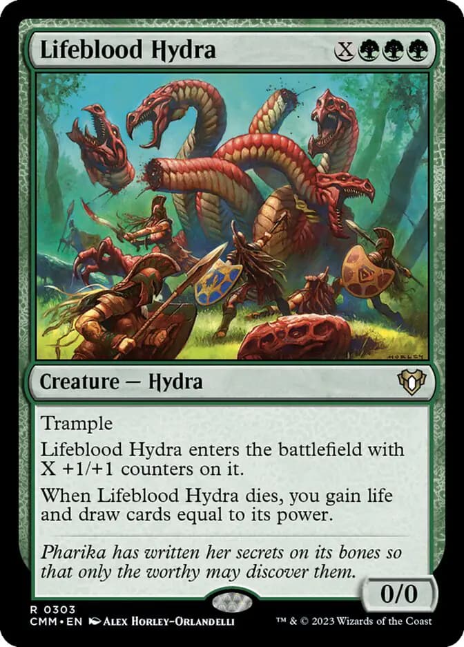 Card image of Lifeblood Hydra